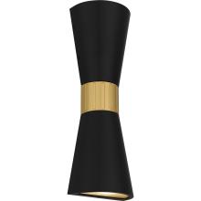 Quoizel DEX8407MBK - Dexter Integrated LED Matte Black Outdoor Wall Lantern