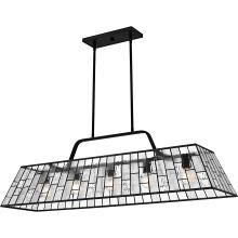 Quoizel QLC6176MBK - Quoizel Linear Chandelier