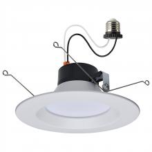Satco Products Inc. S11639 - Starfish; 11 Watt LED Retrofit Downlight; 5-6 Inch; RGBTW; Round; White Finish