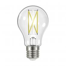 Satco Products Inc. S12415 - 8 Watt A19 LED Filament; Clear; Medium Base; 3000K; 90 CRI; 120 Volt