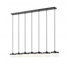 Z-Lite 827P6-7L-MB-LED - 7 Light Linear Chandelier