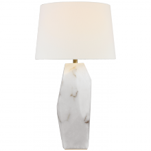 Visual Comfort & Co. Signature Collection AMB 3091ALB-L - Crystallo 32" Faceted Table Lamp