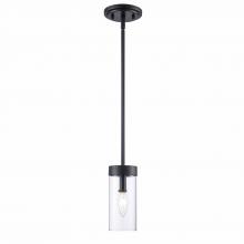 Trans Globe 71730 BK - 1LT MINI PENDANT-CANDEL-CLEAR