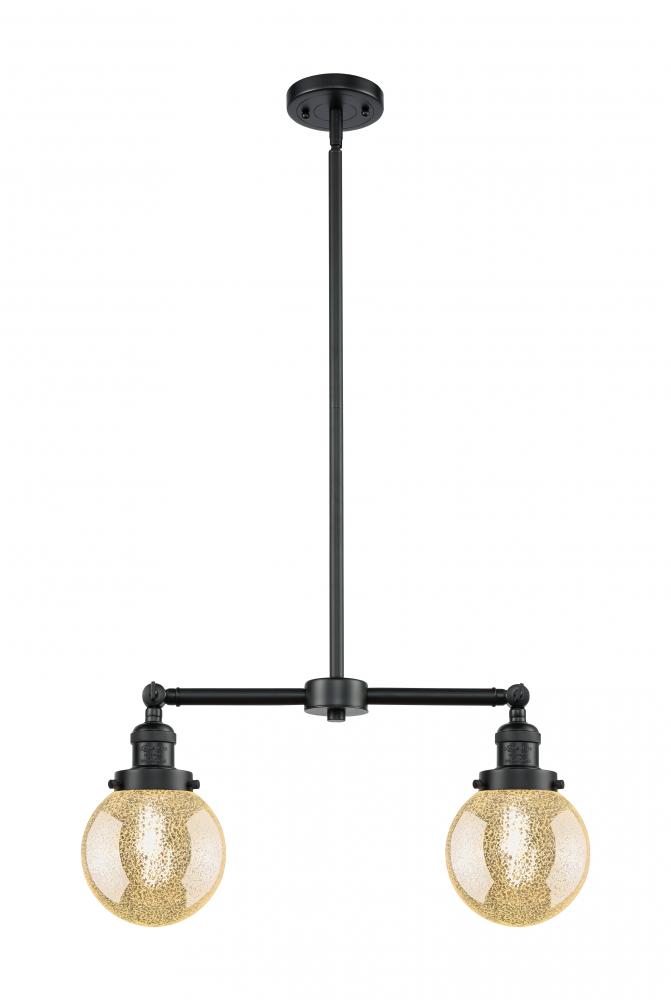 Beacon - 2 Light - 23 inch - Oil Rubbed Bronze - Stem Hung - Adjustable Island Light