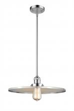 Innovations Lighting 201S-PC-MFR-PC-16-LED - Appalachian - 1 Light - 16 inch - Polished Chrome - Stem Hung - Mini Pendant
