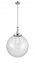 Innovations Lighting 206-PC-G204-18 - Beacon - 1 Light - 18 inch - Polished Chrome - Stem Hung - Adjustable Mini Pendant