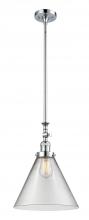 Innovations Lighting 206-PC-G42-L - Cone - 1 Light - 12 inch - Polished Chrome - Stem Hung - Adjustable Mini Pendant