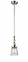 Innovations Lighting 206-PN-G182S - Canton - 1 Light - 5 inch - Polished Nickel - Stem Hung - Adjustable Mini Pendant
