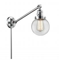 Innovations Lighting 237-PC-G202-6-LED - Beacon - 1 Light - 6 inch - Polished Chrome -Adjustable Swing Arm