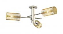 Innovations Lighting 434-3F-PN-G434-7ME - Crown Point - 3 Light - 34 inch - Polished Nickel - Semi-Flush Mount