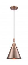 Innovations Lighting 447-1P-AC-M13-AC - Appalachian - 1 Light - 8 inch - Antique Copper - Mini Pendant