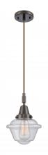 Innovations Lighting 447-1P-OB-G534 - Oxford - 1 Light - 8 inch - Oil Rubbed Bronze - Mini Pendant