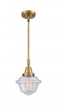 Innovations Lighting 447-1S-BB-G534 - Oxford - 1 Light - 8 inch - Brushed Brass - Mini Pendant