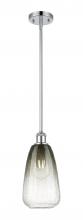 Innovations Lighting 516-1S-PC-G480-6SL - Brookhaven Almond - 1 Light - 6 inch - Polished Chrome - Stem hung - Mini Pendant