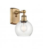 Innovations Lighting 516-1W-BB-G124-6-LED - Athens - 1 Light - 6 inch - Brushed Brass - Sconce