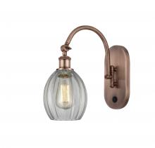 Innovations Lighting 518-1W-AC-G82-LED - Eaton - 1 Light - 6 inch - Antique Copper - Adjustable Swing Arm