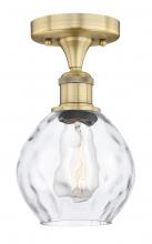 Innovations Lighting 616-1F-BB-G362 - Waverly - 1 Light - 6 inch - Brushed Brass - Semi-Flush Mount