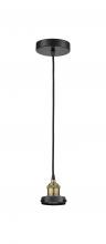 Innovations Lighting 616-1PH-BAB - Edison - 1 Light - 3 inch - Black Antique Brass - Mini Pendant