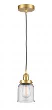 Innovations Lighting 616-1PH-SG-G52 - Bell - 1 Light - 5 inch - Satin Gold - Cord hung - Mini Pendant