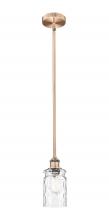 Innovations Lighting 616-1S-AC-G352 - Candor - 1 Light - 5 inch - Antique Copper - Stem hung - Mini Pendant