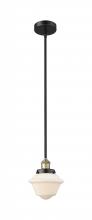 Innovations Lighting 616-1SH-BAB-G531 - Oxford - 1 Light - 7 inch - Black Antique Brass - Stem hung - Mini Pendant
