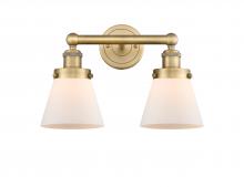Innovations Lighting 616-2W-BB-G61 - Cone - 2 Light - 15 inch - Brushed Brass - Bath Vanity Light
