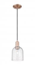 Innovations Lighting 716-1P-AC-G558-6SDY - Bella - 1 Light - 6 inch - Antique Copper - Cord hung - Mini Pendant