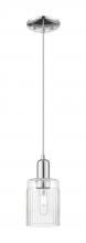 Innovations Lighting 716-1P-PC-G342 - Hadley - 1 Light - 5 inch - Polished Chrome - Cord hung - Mini Pendant