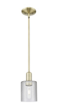 Innovations Lighting 716-1S-AB-G112 - Cobbleskill - 1 Light - 5 inch - Antique Brass - Stem hung - Mini Pendant