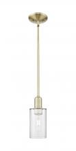 Innovations Lighting 716-1S-AB-G802 - Clymer - 1 Light - 4 inch - Antique Brass - Stem hung - Mini Pendant