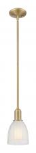 Innovations Lighting 716-1S-BB-G441 - Brookfield - 1 Light - 6 inch - Brushed Brass - Stem hung - Mini Pendant