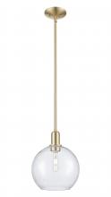 Innovations Lighting 716-1S-CB-G124-10 - Athens - 1 Light - 10 inch - Champagne Bronze - Stem hung - Mini Pendant