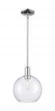 Innovations Lighting 716-1S-PC-G124-10 - Athens - 1 Light - 10 inch - Polished Chrome - Stem hung - Mini Pendant