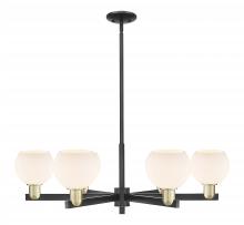 Innovations Lighting 716-6CR-BAB-G121-6 - Athens - 6 Light - 36 inch - Black Antique Brass - Stem hung - Chandelier