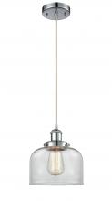 Innovations Lighting 916-1P-PC-G72 - Bell - 1 Light - 8 inch - Polished Chrome - Cord hung - Mini Pendant