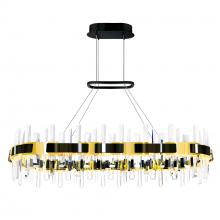 CWI Lighting 1592P43-612-RC - Aya Integrated LED 43in Pearl Black Chandelier
