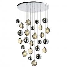 CWI Lighting 1673P24-13-613 - Salvador Integrated LED 24in Polished Nickel Chandelier