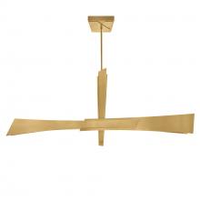 CWI Lighting 1717P50-624 - Solara Integrated LED 50in Brass Chandelier