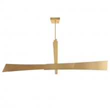 CWI Lighting 1717P72-624 - Solara Integrated LED 72in Brass Chandelier