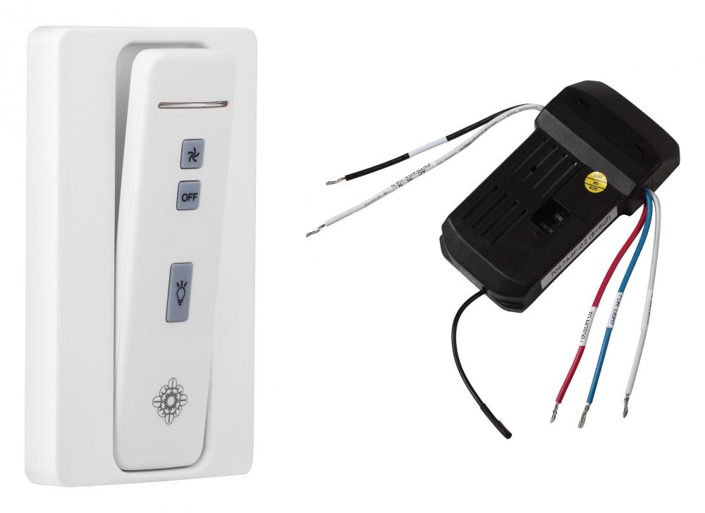 Hand-held remote control transmitter/receiver, with holster. (non-reversing)