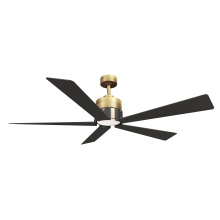 Minka-Aire F766L-HBR/CL - Oovin 54" 5CCT LED Smart Ceiling Fan