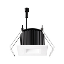 Elco Lighting E1AK12WFSDBB - 1" ARCH DWNLT SQR RFLCTR 50° SSD ALL BLK