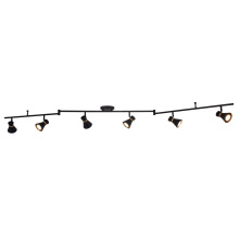 Vaxcel International C0288 - Alto 6 Light LED Directional Light Matte Black and Satin Brass