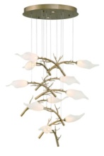 Alloway Lighting Co. Items 47229-013 - Eurofase - Matera 10 Light LED Multi-Drop Chandelier