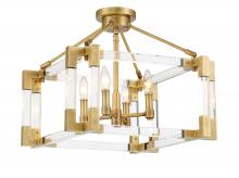 Minka Metropolitan N7353-790 - Prima Vista - 4 Light Semi Flush