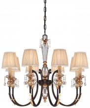 Minka Metropolitan N6648-258B - Bella Cristallo Collection - 8 Light Chandelier