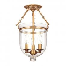 Hudson Valley 251-AGB-C1 - Hampton Semi Flush