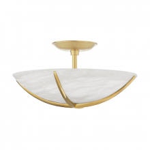 Hudson Valley 3516-AGB - Wheatley Semi Flush