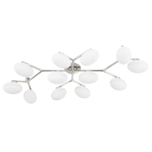Hudson Valley 5559-PN - Wagner Semi Flush