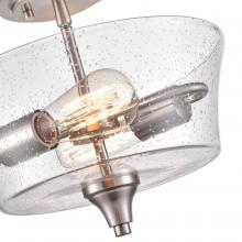 Millennium 2110-BN - Caily 2-Light Semi-Flush Ceiling Mount Brushed Nickel